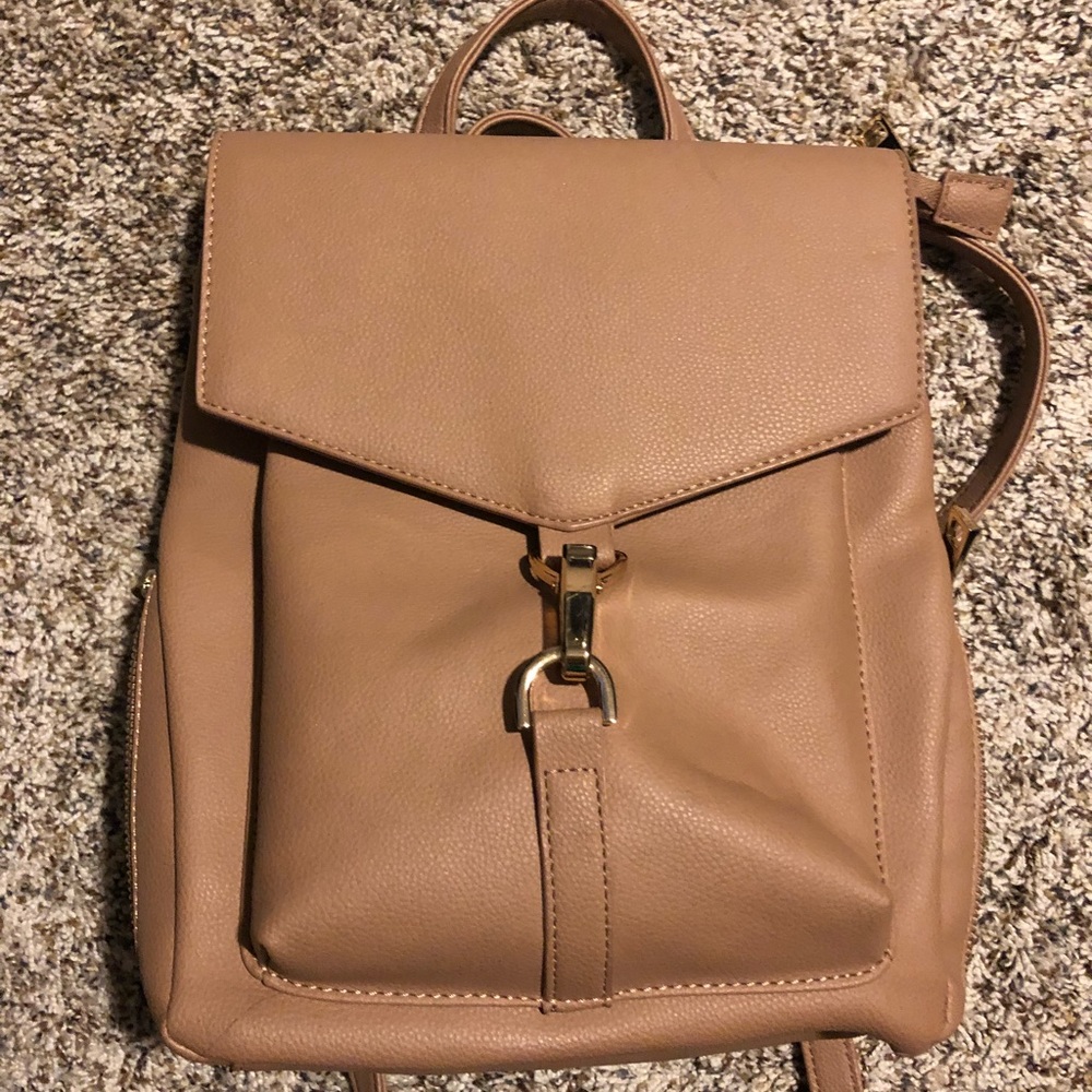 Lionel Handbags- Patricia Backpack in Nude